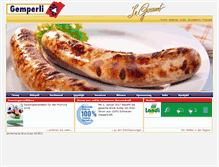 Tablet Screenshot of gemperli.ch